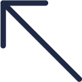 Icono de flecha diagonal en color azul oscuro.